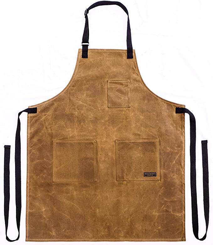waxed canvas grilling apron fathers day gift ida